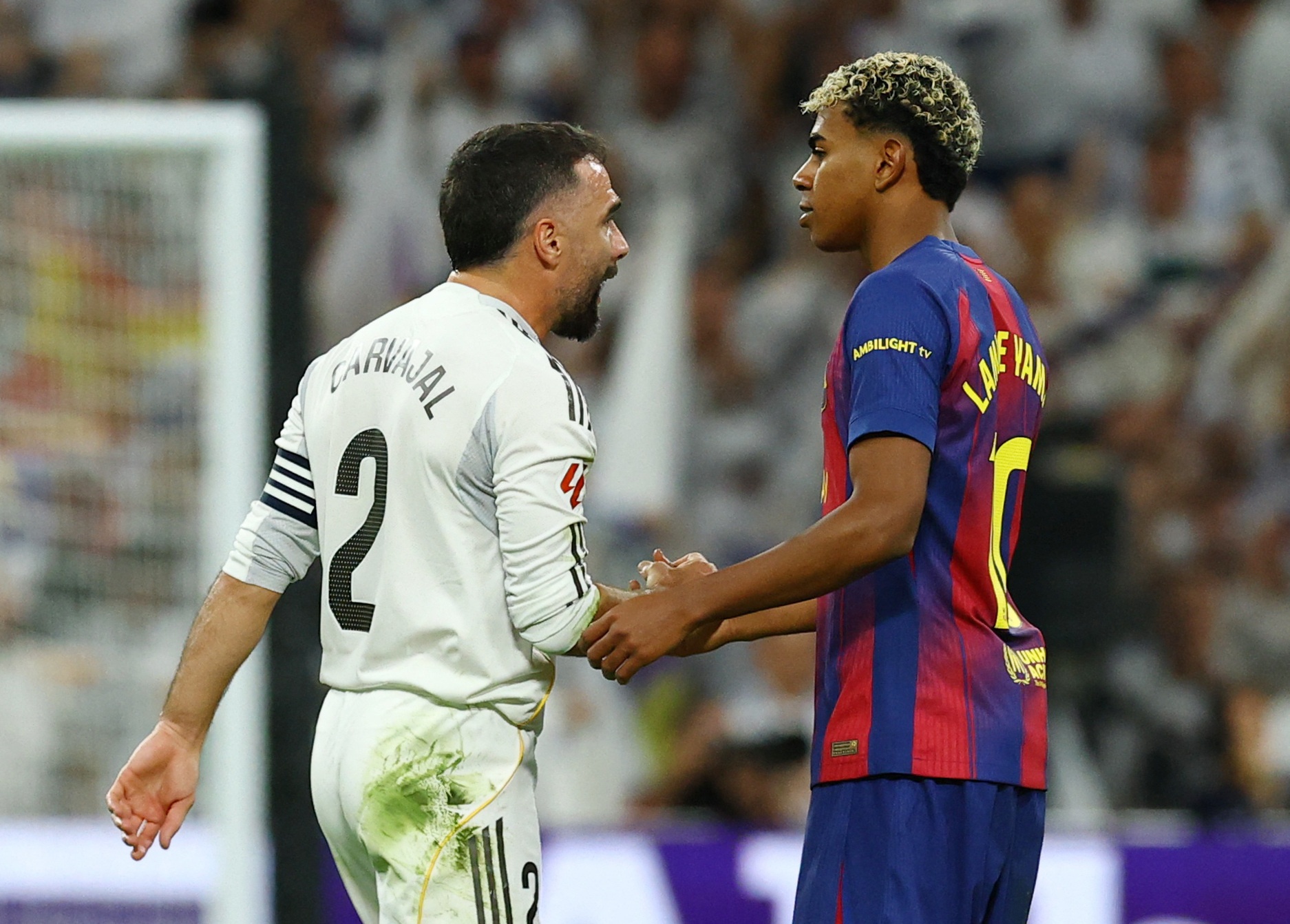 塞尔澄清唇语解读错误亚马尔对卡瓦哈尔表示次回合见并没有约架_极尽体育